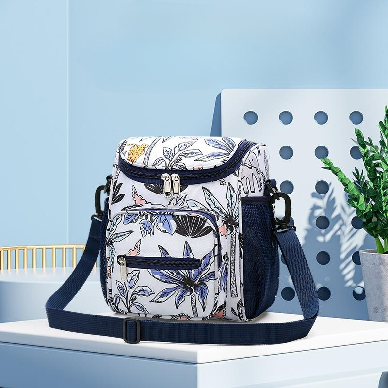 Stylish Portable Storage Bag for Mother and Baby Stroller