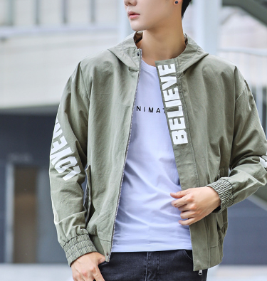 Men's Hooded Casual Work Jacket