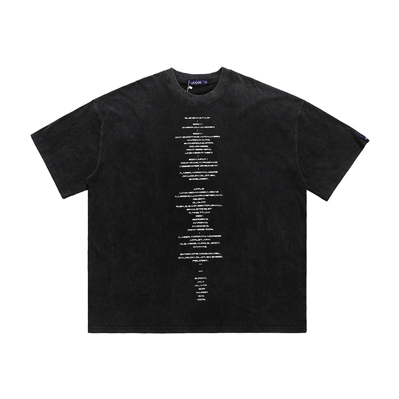 Men's Washable Short Sleeve Graphic T-Shirt 2024