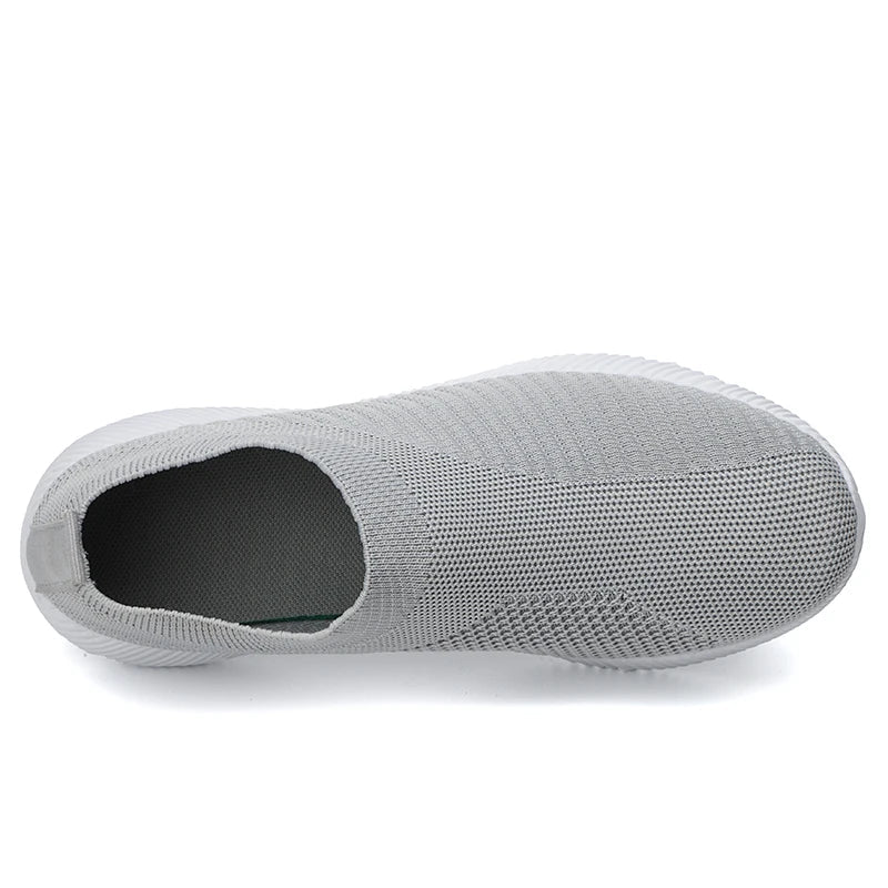 Comfortable Slip On Women Sneakers Walking Flats Size 42