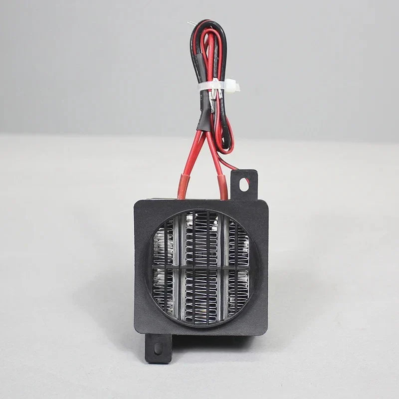 12V 24V 48V 110V 220V PTC Heater 50~400W Ceramic Thermostatic Insulated Heater With Fan Pet Insulation Incubator Electric Heater
