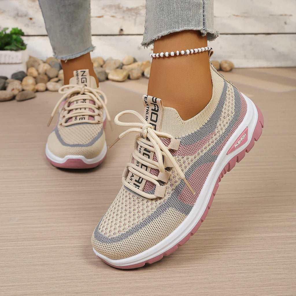 Versatile Two-Tone Casual Summer Sneakers for Work and Play