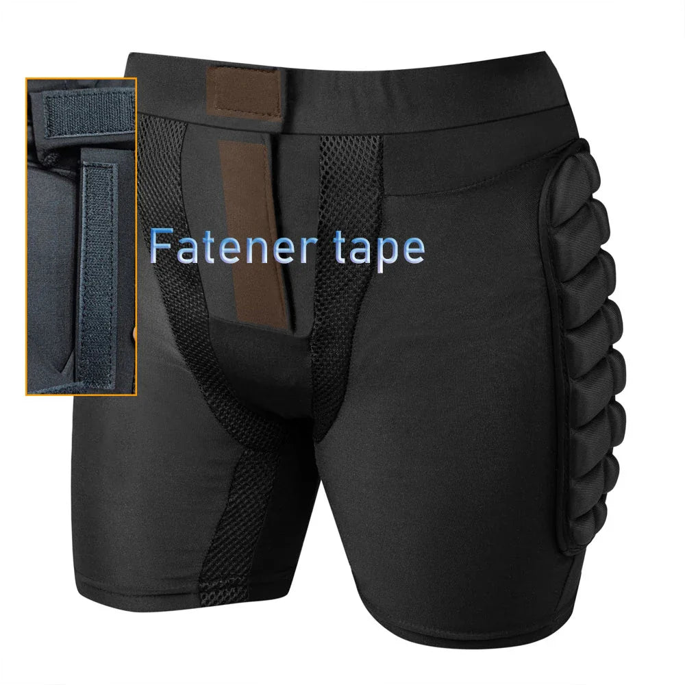 Protective Padded Shorts and Pads for Skiing and Skating