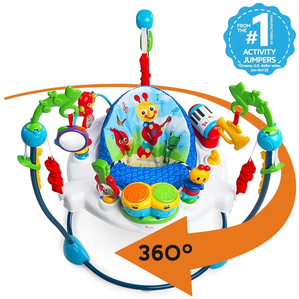 Baby Jumper Activity Center with Lights and Melodies for Infants 6 Months Plus 25 lbs