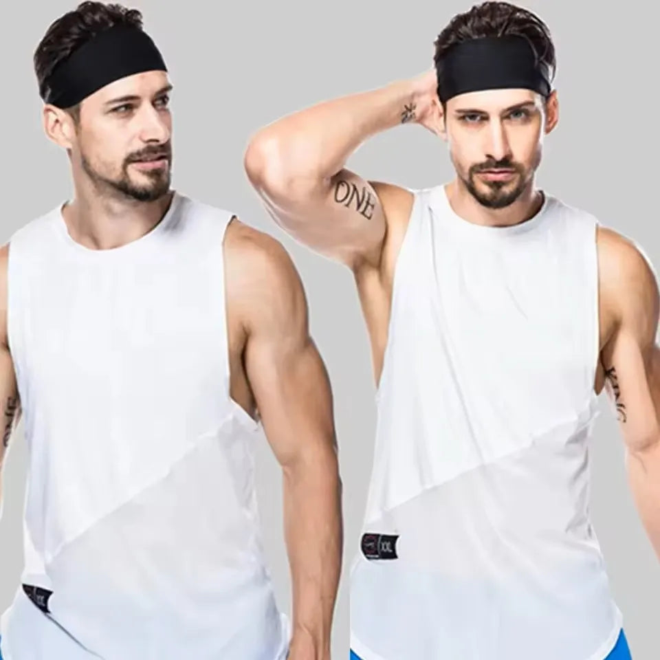 Sweat Absorbing Sports Headband for Running and Yoga