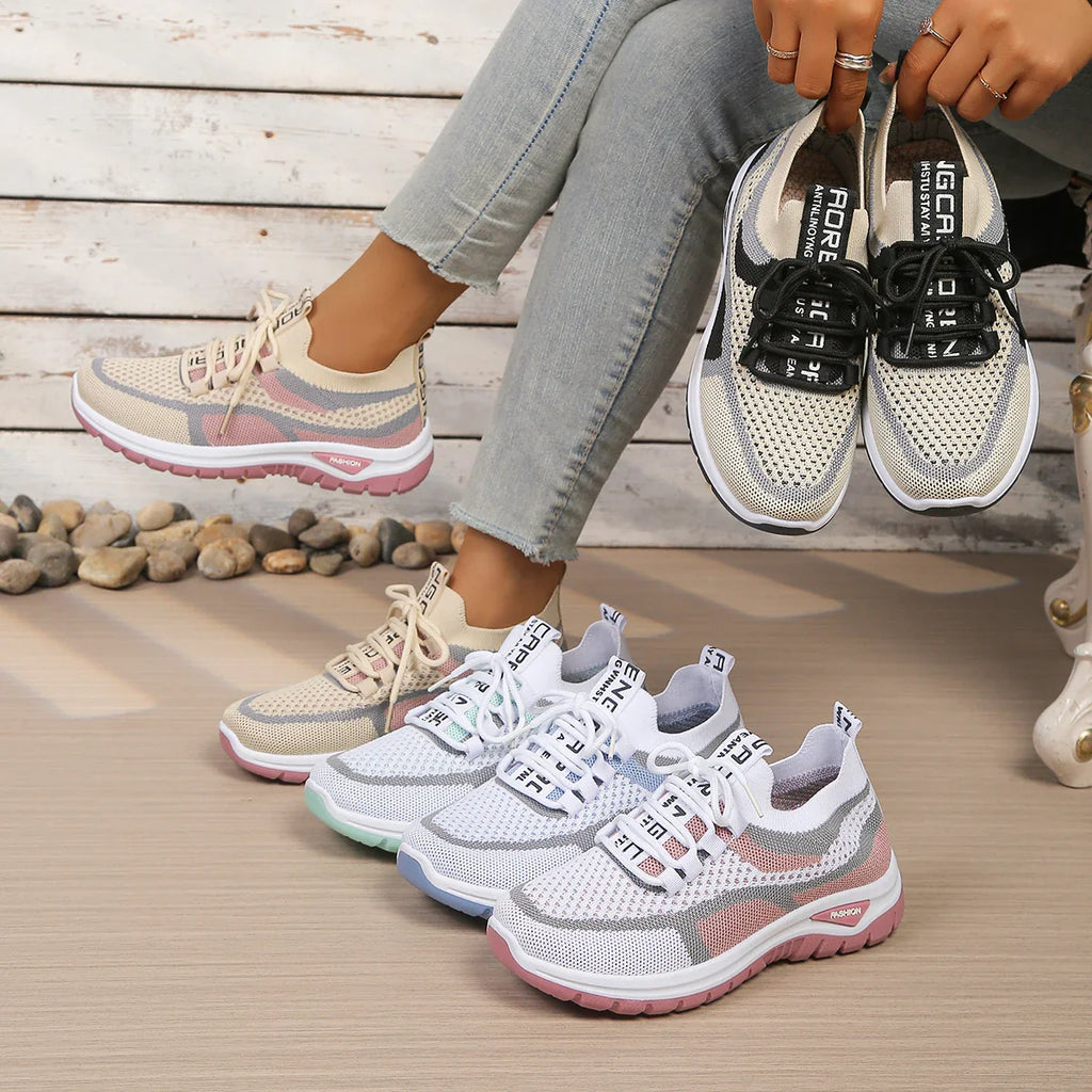 Versatile Two-Tone Casual Summer Sneakers for Work and Play