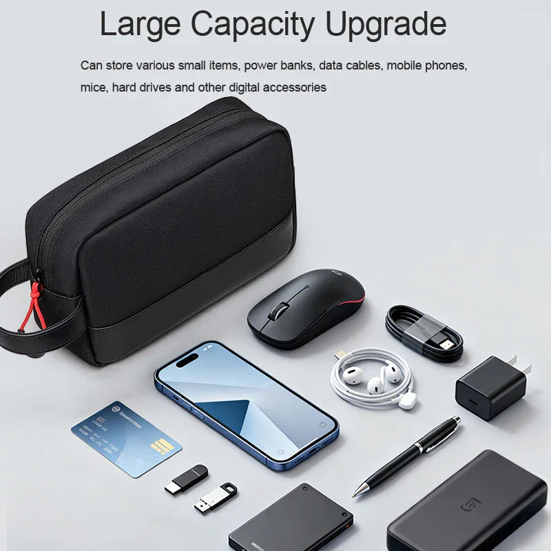 Cables Storage Bag Waterproof Digital Electronic Accessories Organizer Portable Travel Cable Organizer Bag for Mouse Power Bank
