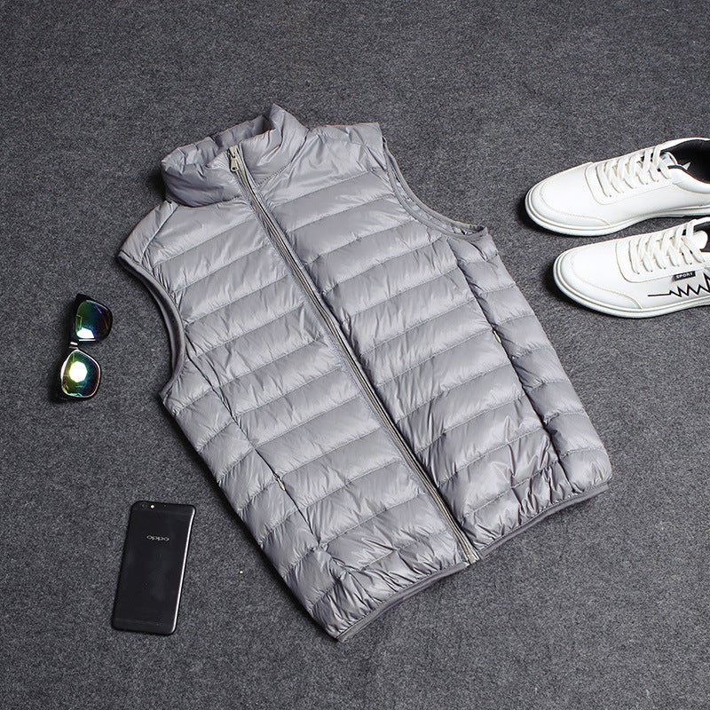 Men's Lightweight Cotton-Padded Jacket with Hood