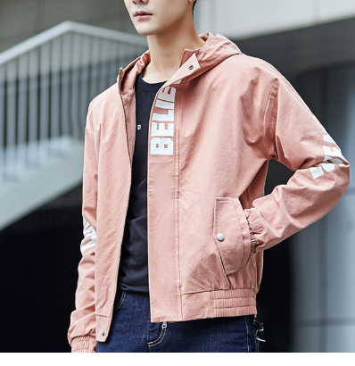 Men's Hooded Casual Work Jacket