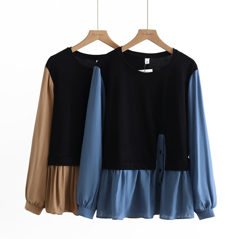 Women's Long-Sleeved Loose Slim Fit T-Shirt